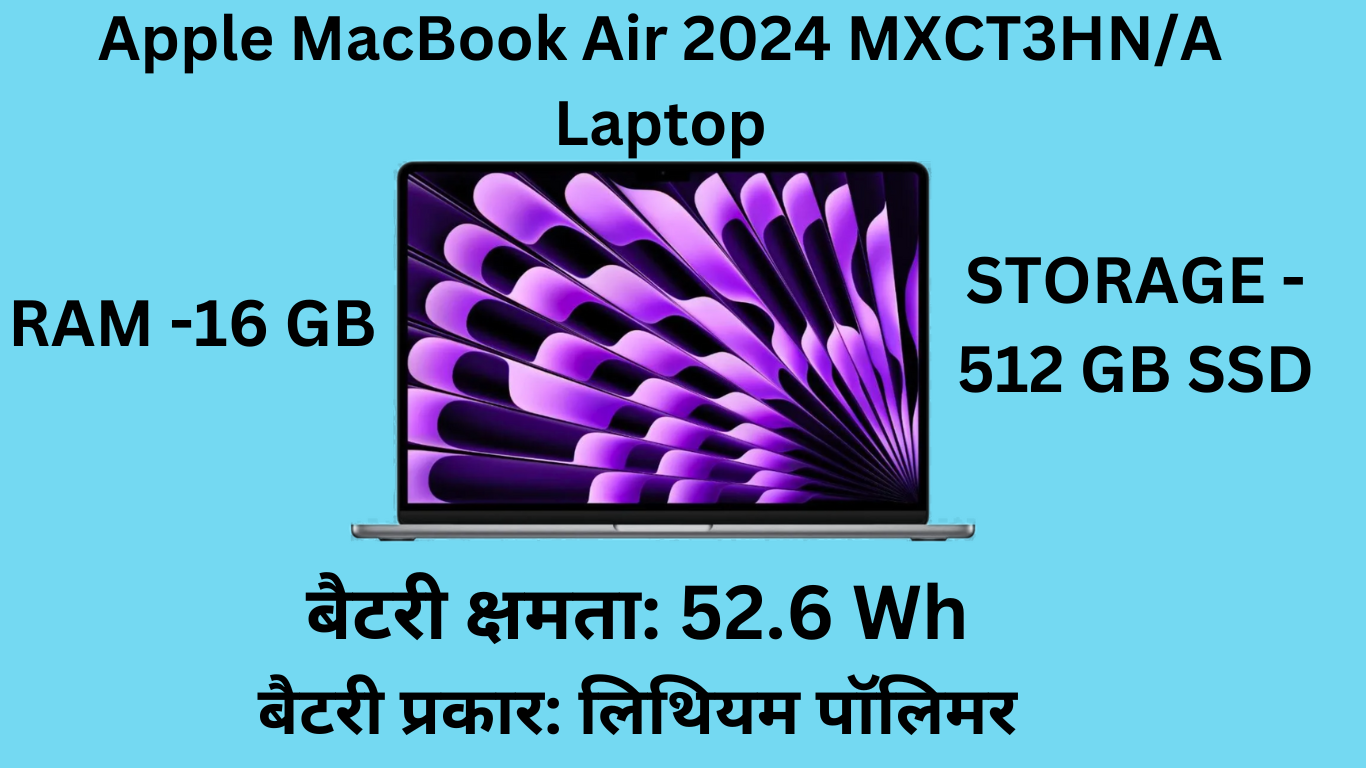 Apple MacBook Air 2024 MXCT3HN/A Laptop