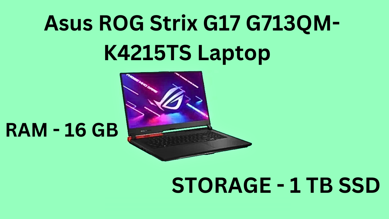 Asus ROG Strix G17 G713QM-K4215TS Laptop