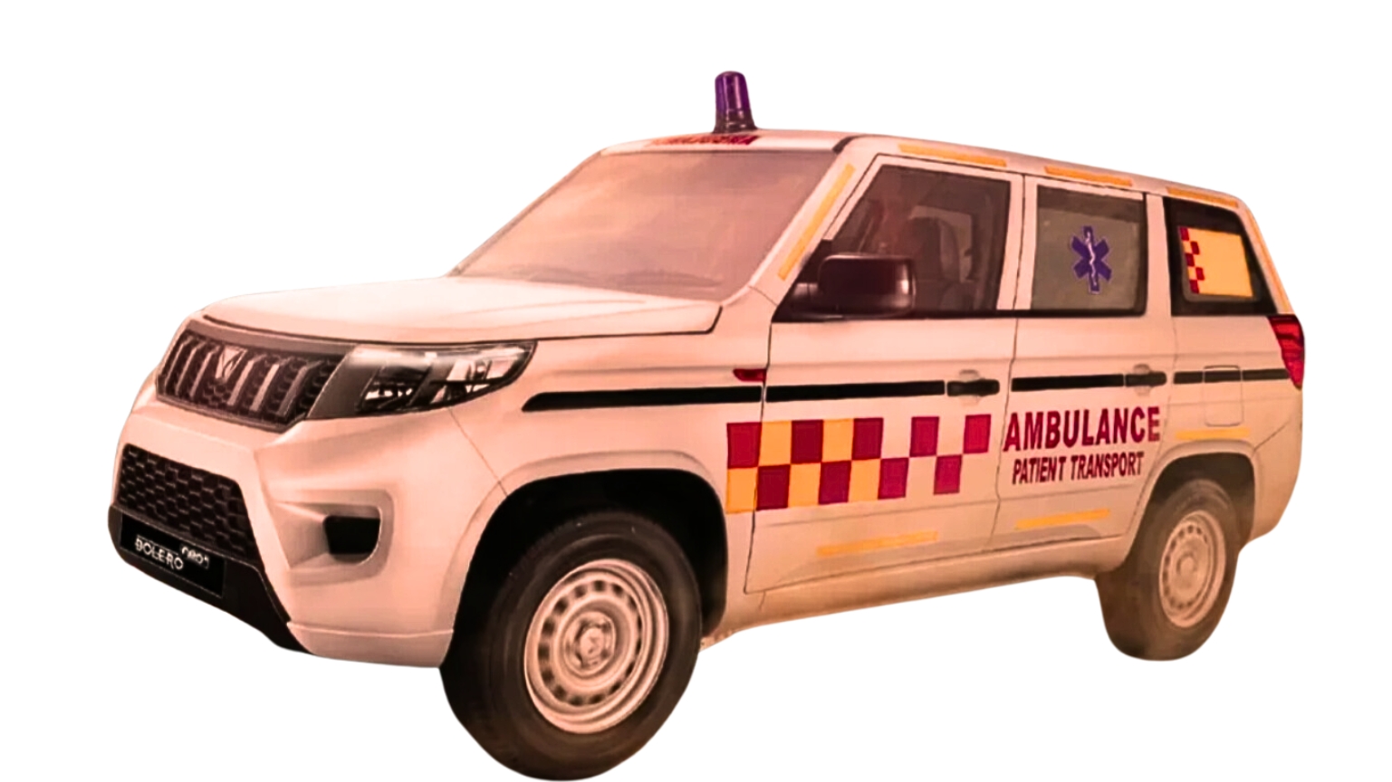 mahindra bolero neo ambulance price